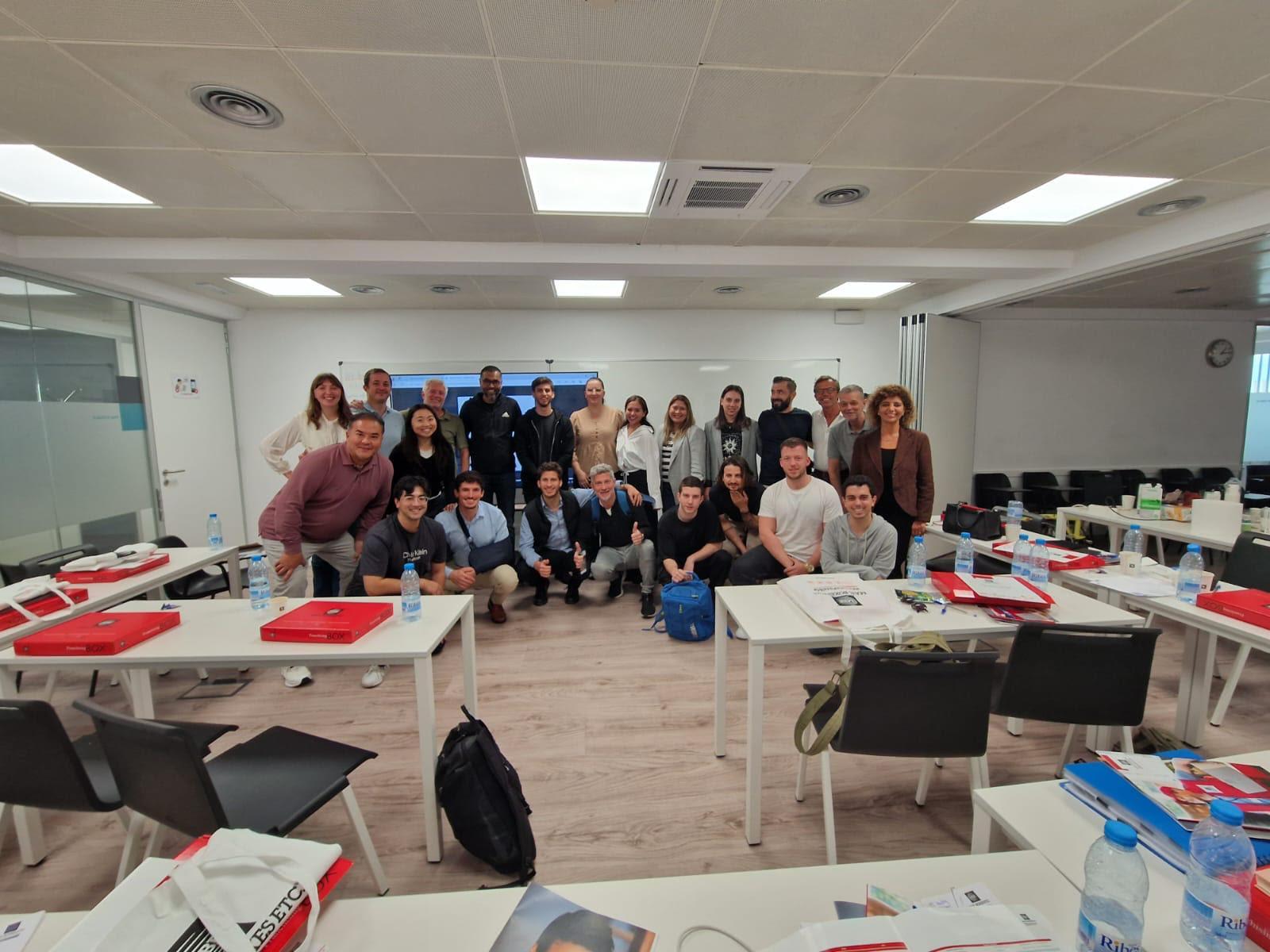 MBE PH team attends training session in Barcelona, Spain.